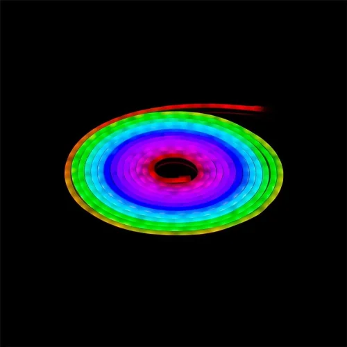 Светодиодный гибкий неон 0612 RGB-SPI WS2811, 3535 60pix, 12V, 16W/m, LB32 - фото I
