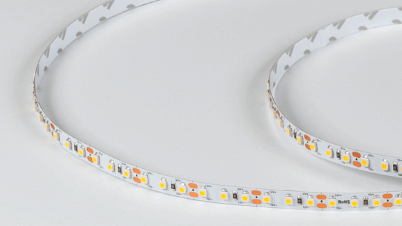Светодиодная лента IP33 12 Вольт нейтрального белого свечения, DSG3120-12-NW-33. Фото 2