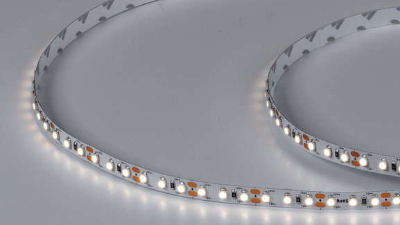 Светодиодная лента IP33 12 Вольт нейтрального белого свечения, DSG3120-12-NW-33 - фото