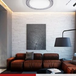 Светильник светодиодный COMFORT LOFT-G 55Вт 230В 3000-6500K 4400Лм 400x105мм с пультом ДУ IN HOME