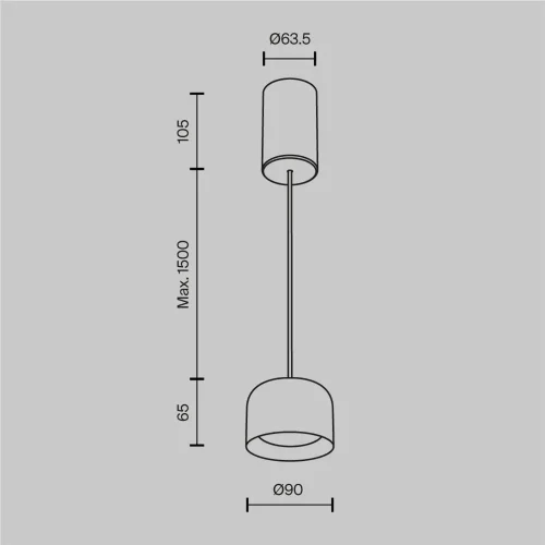 Подвесной светильник Comfy 3000K 12Вт 60° (Латунь) - фото 3