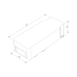 Ввод питания Flat Magnetic 85001/00 (063736)