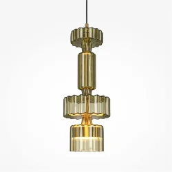 Подвесной светильник Левел / Level 3000К 12Вт (Латунь) MOD253PL-L18BS3K2