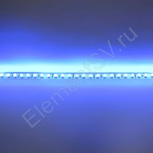 Светодиодная лента Standart class 3528, 120led/m, Blue, 12V, IP20 - фото 3.