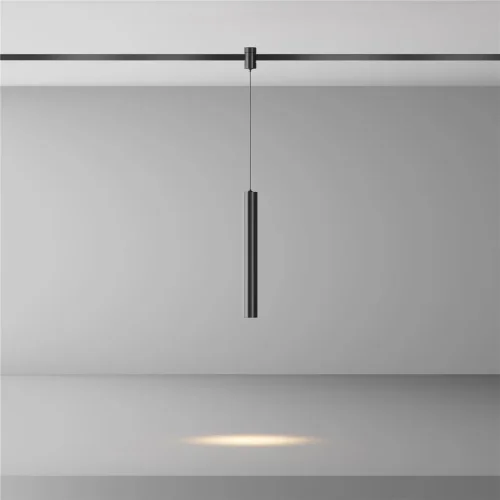 Трековый подвесой светильник Focus Led Flarity 3000K 5Вт 30° (Черный) - фото 4