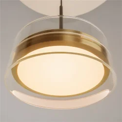 Подвесной светильник Dress code 3000К 14Вт (Черный и Латунь)