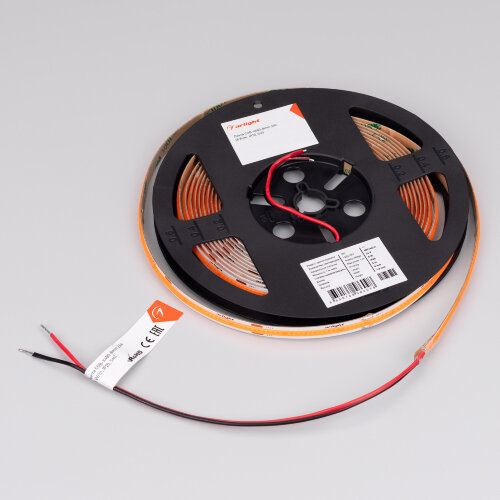 Светодиодная лента COB-X480-8mm 24V Magenta (8 W/m, IP20, 5m) (Arlight) - фото 3