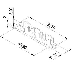 Заглушка для LC-LPV-0956 без отверстия