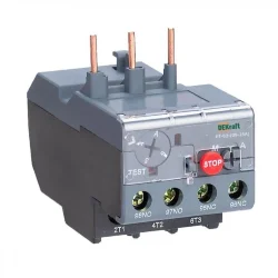 Реле тепловое 9.0А-13.0А для контакторов 09-25А DEKraft 23166DEK