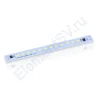 Светодиодная линейка 2835, 12 led, 220V, 5W, 160mm, D179, warm white - фото.