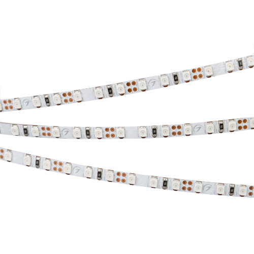 Светодиодная лента RT-A120-5mm 12V Yellow (9.6 W/m, IP20, 5m) (Arlight, 9.6 Вт/м, IP20) - фото 1