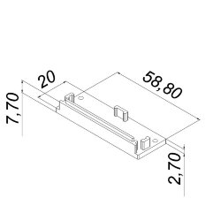 Заглушка для LC-LP-2060