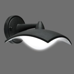 ULU-S10A-8W-4000K IP54 BLACK Светильник светодиодный уличный, Архитектурный накладной, Белый свет 4000K, Корпус черный.