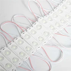Модуль светодиодный ELF 2SMD диод 2835, с линзой, 160гр.,12В, IP 65, STD, белый