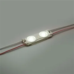 Модуль светодиодный ELF 2SMD диод 2835, с линзой, 160гр.,12В, IP 65, STD, белый