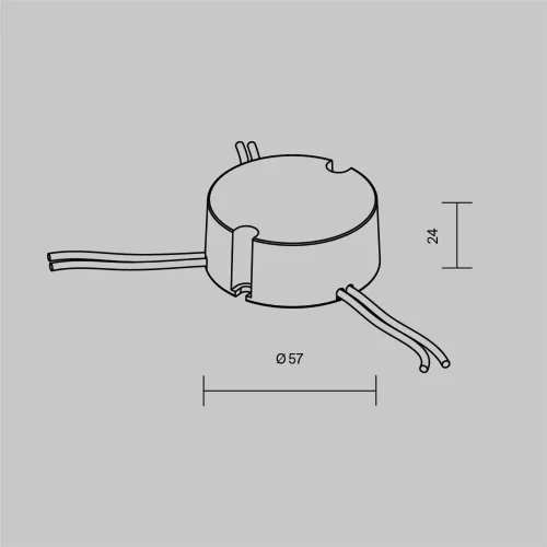 Источник тока DALI NFC DT6 15Вт 200-700А (Белый) 721030 - фото 3