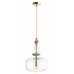 Подвес «ODEON LIGHT EXCLUSIVE» 4855/1A, серия: BIZET (крепление на планке) - Светильники с керамикой