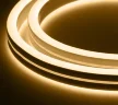 NeonLine ELFLED PVC интерьер, двусторонний, бок.изгиб, 12В, IP53, 8мм, 1м, крат.реза 1см, белый теплый - фото
