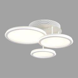 Умная люстра потолочная «LUMION» 8380/60CL, серия: ALIS SMART (крепление на планке)