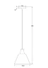 Подвесной светильник FR5276PL-01N Акцент / Accent E14x1 (Никель) FR5276PL-01N - фото 6