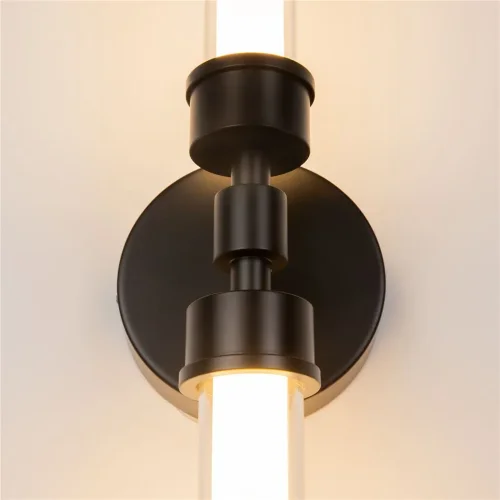 Настенный светильник (бра) Stelo 3000К 7Вт (Черный) - фото 3