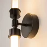 Настенный светильник (бра) Stelo 3000К 7Вт (Черный) - фото 8