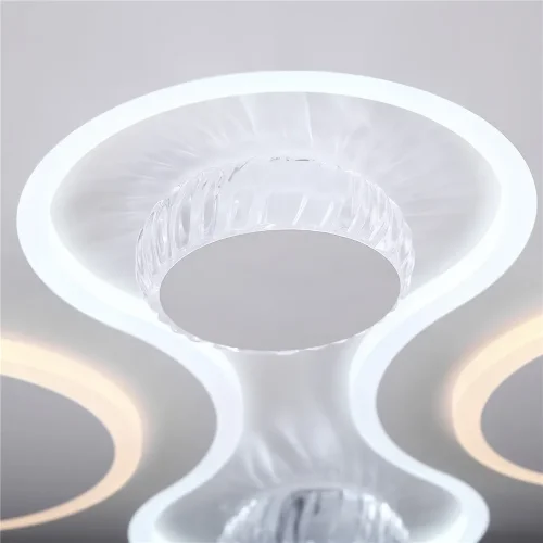 Потолочный светильник FR6049CL-L95W Пластинка / Lamina 95 Вт LED с пультом ДУ (Белый) FR6049CL-L95W - фото 6
