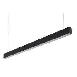 Линейный светильник 42W 1500mm 3000K, черный, Denkirs DK9153-BK