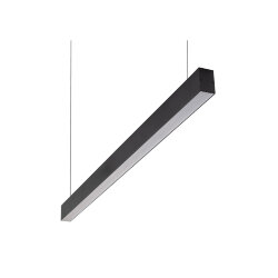 Линейный светильник 42W 1500mm 3000K, черный, Denkirs DK9153-BK
