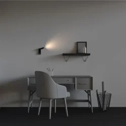 Настенный светильник (бра) Twist 3000K 3Вт IP 20 (Черный)