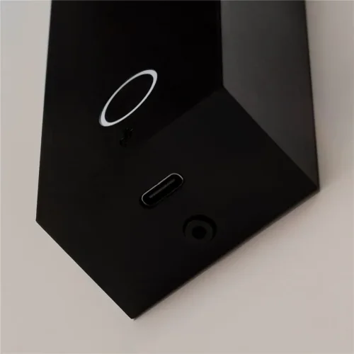 Настенный светильник (бра) Twist 3000K 3Вт IP 20 (Черный) - фото 10