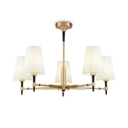 Потолочный светильник Zaragoza E14х5 (Латунь)