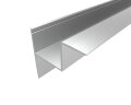 Профиль накладной алюминиевый LC-NKU-4543-2 Anod - фото