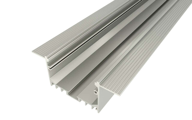 Профиль алюминиевый под шпаклевку LC-LPSH-3280-2 Anod - фото