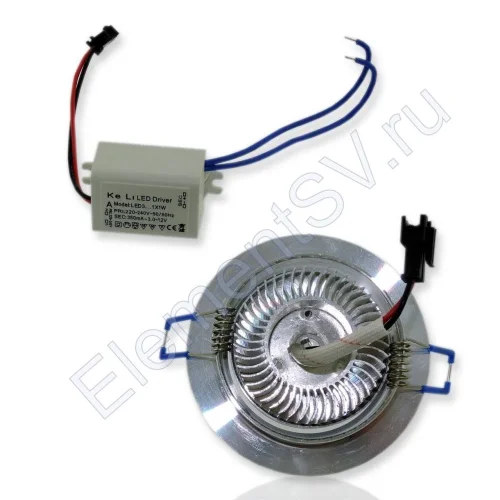 Светодиодный светильник точечный RCH (3W, Warm White) - фото 2.