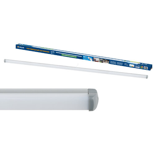 ULO-Q141 AL120-36W/NW SILVER Светильник светодиодный накладной ТМ Volpe Белый свет. Цвет серебристый. - фото