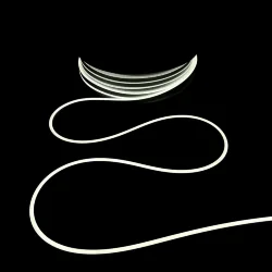 Односторонний Гибкий Неон 6х12мм Белый 12В, IP65