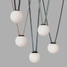DK5552-BK Cветильник для трека-ремня Belty, серия Orb, со светодиодом, D180*H181мм, 48V DC, 10W, RA90, 120°, 4000K, IP20, белый, акрил. Фото 3