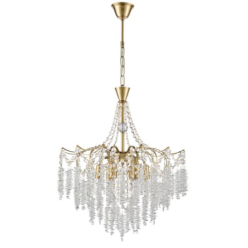 Люстра «LUMION» 8243/6, серия: KRISTINA (крепление на планке). Фото 1.