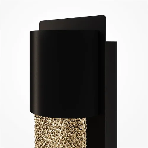 Настенный светильник (бра) Golthic 3000К 23Вт (Черный) - фото 6