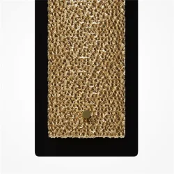 Настенный светильник (бра) Golthic 3000К 23Вт (Черный)