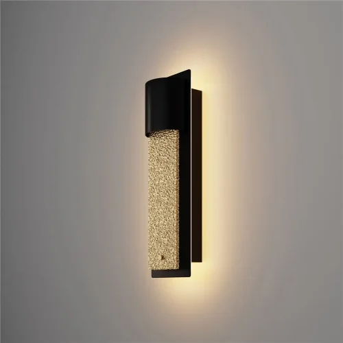 Настенный светильник (бра) Golthic 3000К 23Вт (Черный) - фото 6