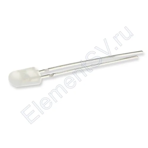 Светодиод ICL-546 LE4 (white, 2000-3000 mcd, fog) - фото.