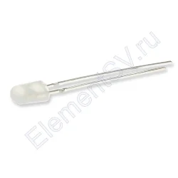 Светодиод ICL-546 LE4 (white, 2000-3000 mcd, fog)