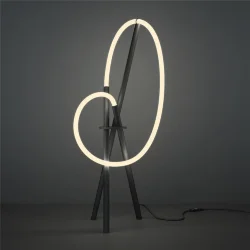 Настольный светильник Crochet 3000К 15Вт (Черный)