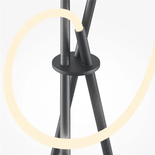 Настольный светильник Crochet 3000К 15Вт (Черный) - фото 6