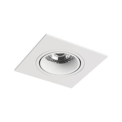 DK3071-WH Встраиваемый светильник, IP 20, 10 Вт, GU5.3, LED, белый/белый, пластик. Фото 6