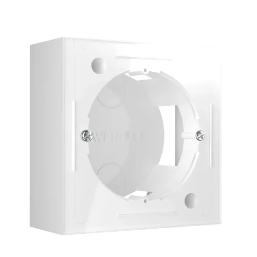 Коробка для накладного монтажа белый W8000001 - фото
