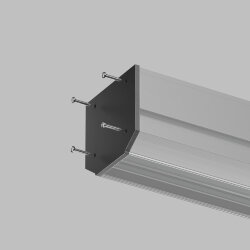 Комплект торцевых заглушек для профиля TR3044-AL SMART PROFI, Denkirs TR3047-AL