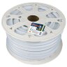ULS-N21-2835-120LED-m-8mm-IP67-220V-8W-m-50M-GREEN Светодиодная гибкая герметичная лента, NEON, Бобина 50 м, Зеленый свет. - фото 1